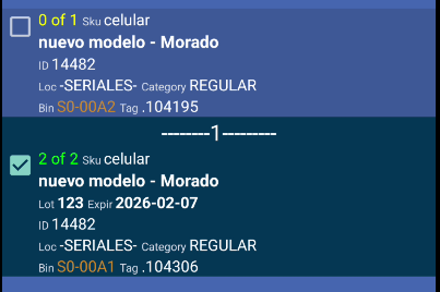Pending Work Items