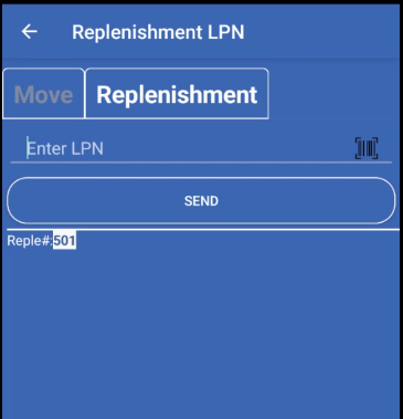 Replenishment LPN