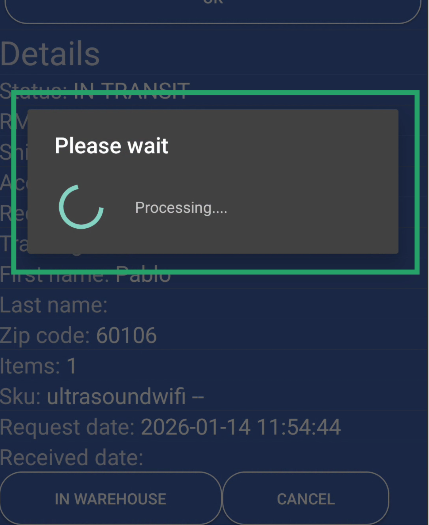 returns process